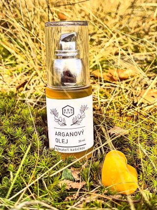 ARGANOVÝ OLEJ S MATEŘÍ KAŠIČKOU - v 30ml je obsah 10% mateří kašičky 🔥 - arganový olej nejvyšší kvality lisovaný za...